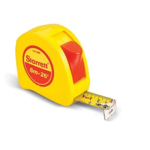 Trena 8mts De Bolso Ref. Sts1-8me - Starrett