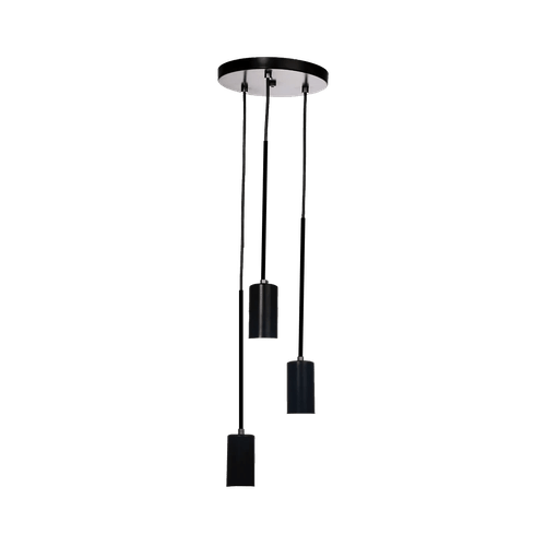 Pendente Kit Suspensão Com 3 Haste Longa 20 X 40cm Ref.140-3 - Thema