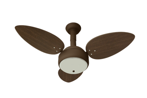 Ventilador De Teto Miray Marron Com 3 Pás Tabaco 127v – Venti-Delta