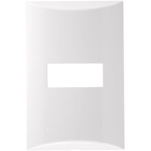 Placa 2x4 Para 1 Módulo Horizontal Branca Brava – Siemens