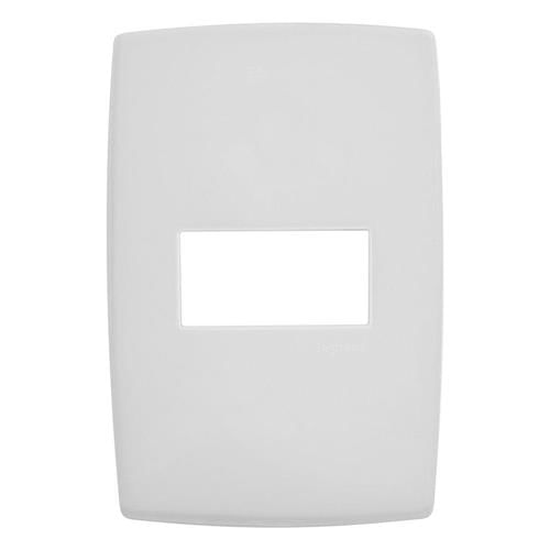 Placa 2x4 P/ 1 Interruptor Horizontal Pial Plus Cod.618505 – Pial