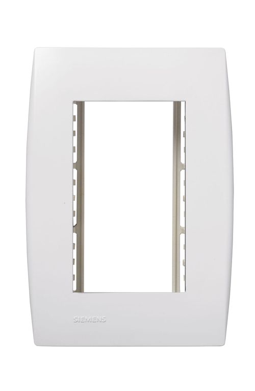 Placa 2x4 Para 3 Módulos com Suporte Ilus – Siemens