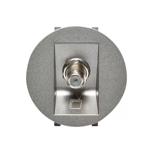 Tomada Tv 1m Redonda Magnesio Arteor Cod.583650b - Pial