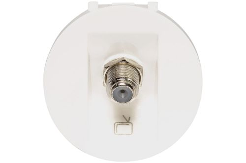 Tomada Tv 1m Redonda Br Arteor Cod.583550b - Pial