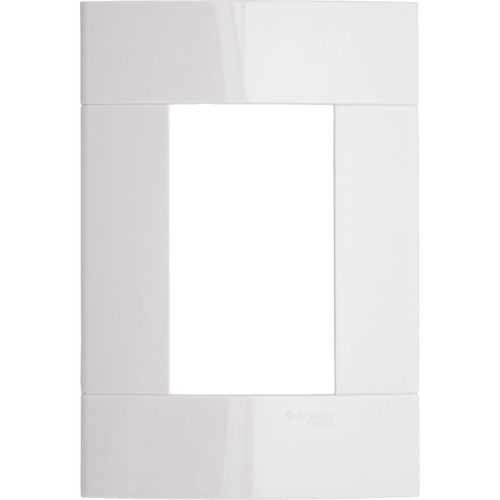 Placa 2x4 Para 3 Módulos Decor – Schneider