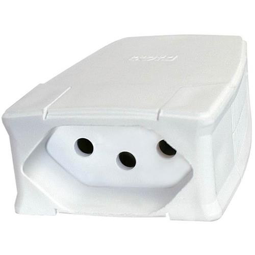 Prolongador Femea 2P+T 20A Branco Cod. 615837 – Pial