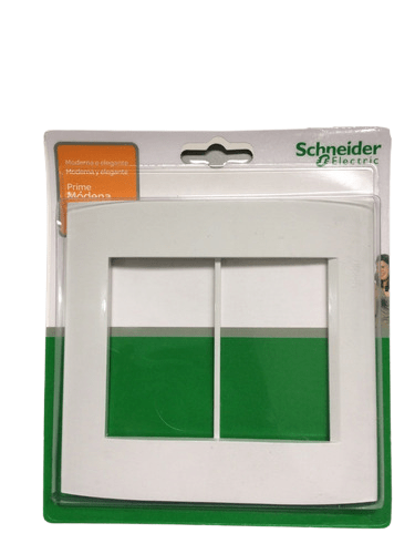 Placa 4x4 6m PRM58201 Branco Modena - Schneider