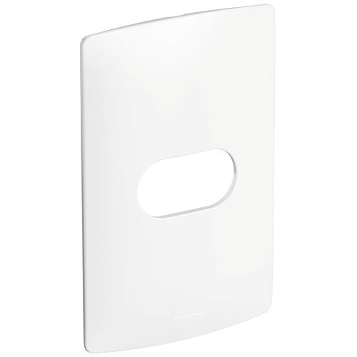 Placa 1 Posto 2x4 Horizontal Branco Nereya Ref.663210 - Pial