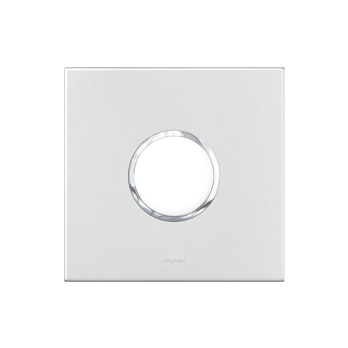 Placa 2postos 4x4 Redondo White Arteor Cod.575640b - Pial