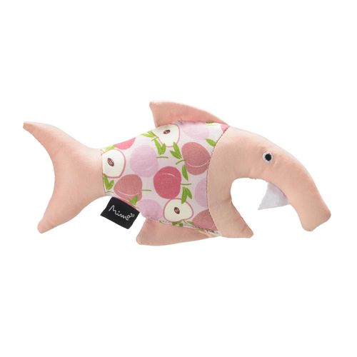 Brinquedo De Pelúcia Para Gatos Buddy Shark Rosa Mimo - PP246