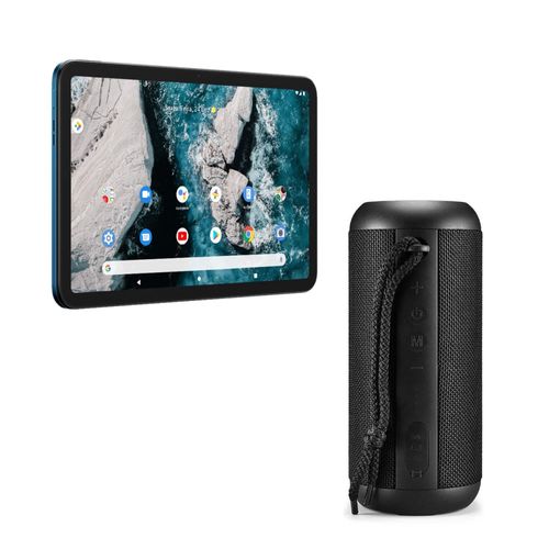 Combo High Tech - Tablet Nokia T20 4GB RAM 64GB Tela 10.4 e Caixa de Som Mega TWS Bluetooth 30W RMS Preta Multilaser - SP3481K