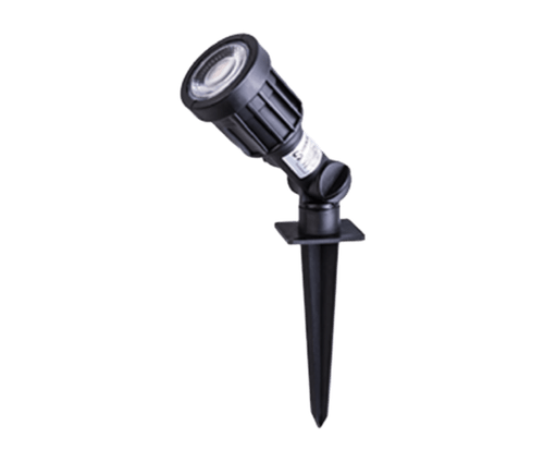 Luminaria Espeto Jardim Led ABS 5w Bivolt Verde - Santa Fe