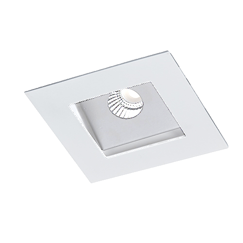 Spot Dicroica Embutir Quadrado Branco Fosco P/Mini Dicroica Ref.Bl1024/1 - Bella Luce