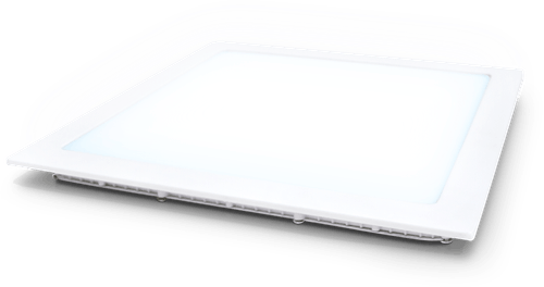 Plafon Led Quadrado Embutir 40 X 40cm 36w - Santa Fé