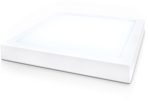 Plafon Led Quadrado Sobrepor 21 X 21cm 18w - Santa Fé