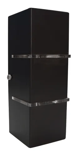 Arandela Facho Media C/2 Friso P/2 Lamp.G9 Re.502.25 Preta - Incolustre