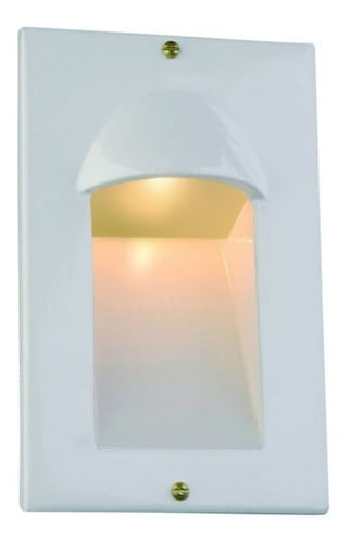 Arandela Balizador Embutir Para/G9 40W Interno E Externo Ref.Ba062 Branco – Femarte