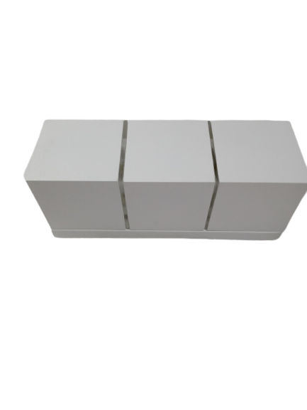 Arandela AR-256/14A Aluminio Branco Facho Para Cima E Para Baixo 7,5x14CM Para 1 G-9 Belly Lustre