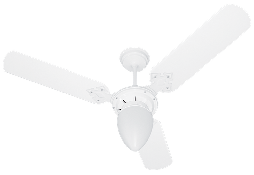 Ventilador De Teto New Delta Light 3 Pás Globo (Branco) 127v – Venti-Delta
