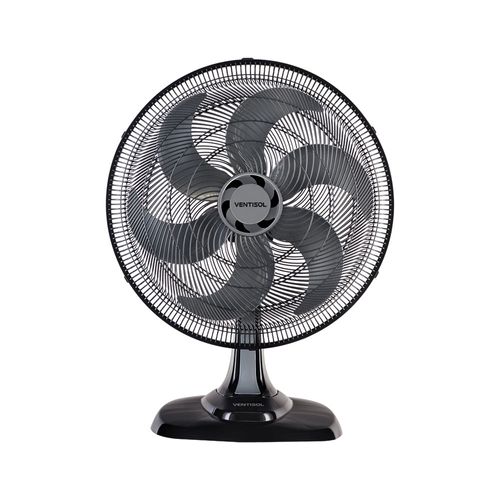 Ventilador Mesa Turbo 6 Pas 50cm Preto 127v Ref.Premium 4259 - Ventisol