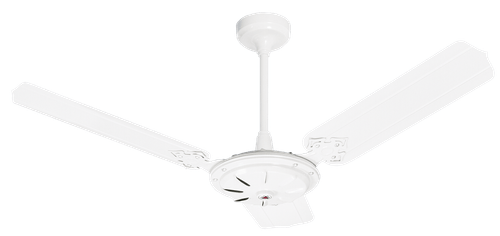 Ventilador De Teto New Comercial Eco 3 Pás  (Branco) – Venti-Delta