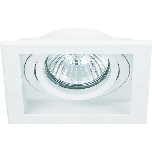 Spot Incandescente Quadrado Conecta C/Moldura P/ Par 30 Ref.NS7301N Br/Br - Bella Iluminação