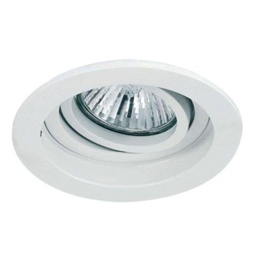 Spot Dicróica Redondo Conecta Recuado Ref.NS7000B BR/BR - Bella Iluminação