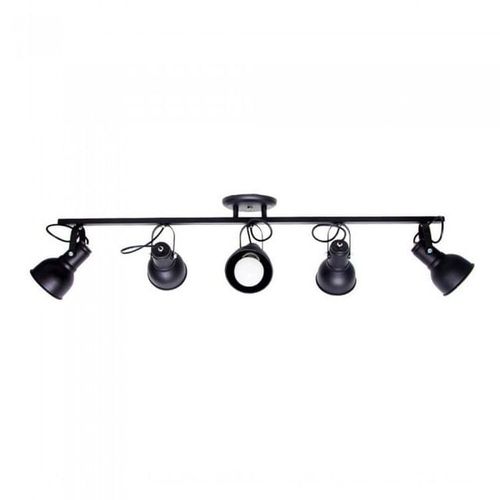 Trilho Spot Preto P/5 Lamp. E27 - Itamonte