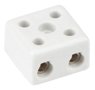 Conector Porcelana 2 Ref 3102 Bifásico – Sindal