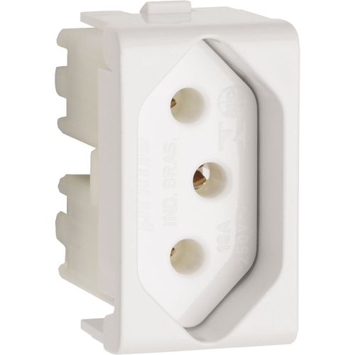 Tomada 2P+T 10a 250v Decor PRM 04721 – Schneider