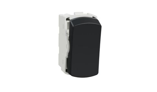 Interruptor Bipolar Simples Miluz 10A 250V S3B72041 Grafite - Schneider