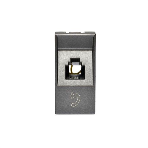 Mod.Telefone Rj11 1m Quadrado Magnesio Arteor Cod.582642b - Pial