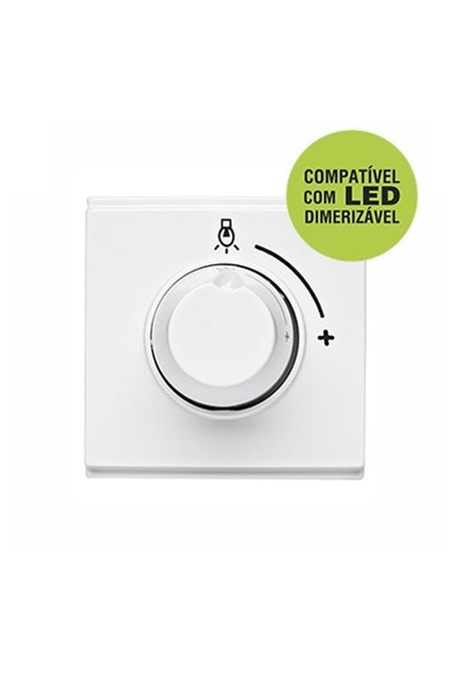 Interruptor Dimmer Rotativo Branco Brava – Siemens