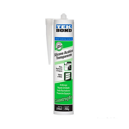 Cola Silicone 256GR Incolor - Tekbond