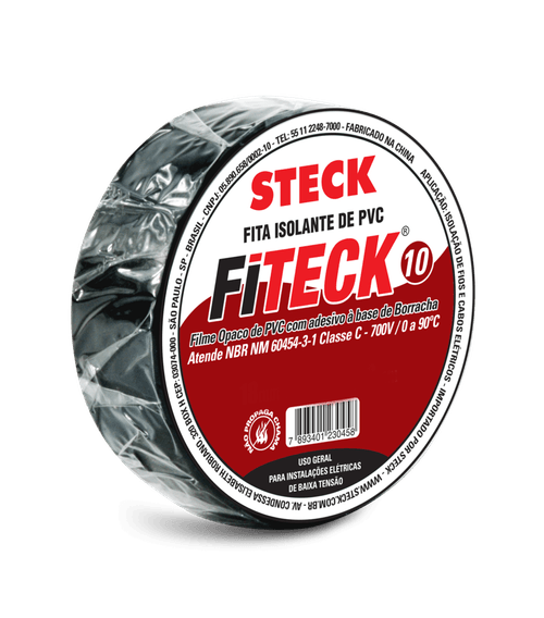 Fita Isolante Fiteck Pvc - Steck