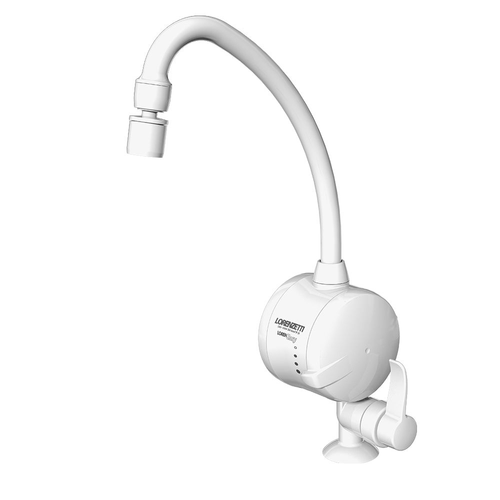 Torneira Elétrica Loren Easy Branca 4800W Mesa - Lorenzetti