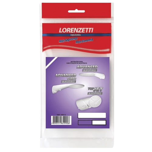 Resistência para Chuveiro Advanced Eletrônica/Top Jet Eletrônica - Lorenzetti