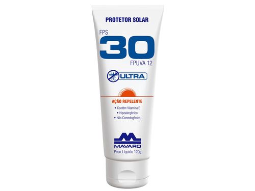 Protetor Solar Fps30 120g - Mavaro
