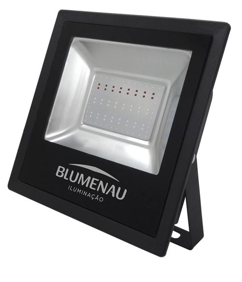 Refletor Led 50w RGB Bivolt Com Controle - Blumenau