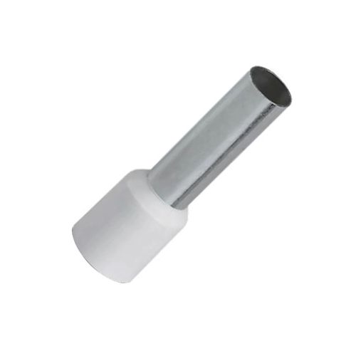 Terminal Pré-Isol Pino Ilhós Tubular Branco (0,50mm) - Penzel