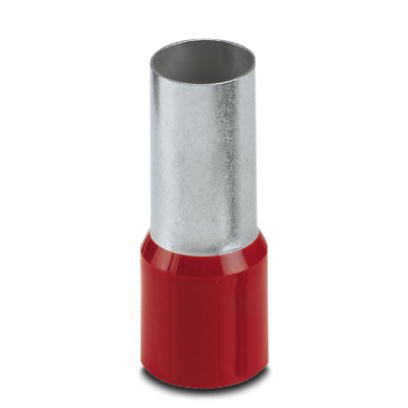 Terminal Pré-Isolado Pino Ilhós Tubular Ai 95-25 RD Com - Phoenix  Contact