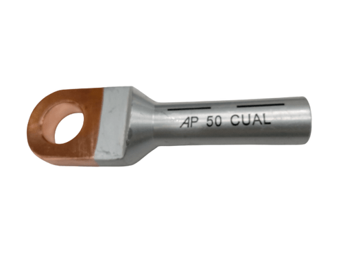 Terminal Tubular Bimetálico Anel P/TDC Cabo 50mm AP 50 Cual - Enc Group