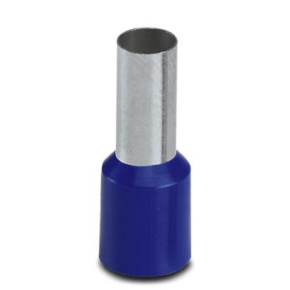 Terminal Pré-Isolado Pino Ilhós Tubular  Ai 16-12 BU - Phoenix Contact