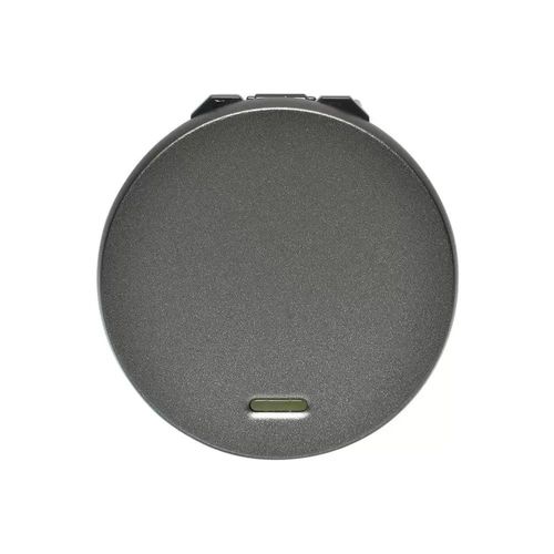 Interruptor Simples Led 16a 250v 2m Redondo Magnésio Arteor 583602b - Pial