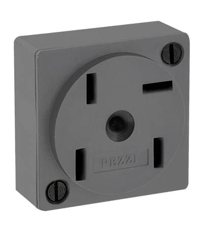 Tomada Externa Para Telefone Cinza - Pezzi