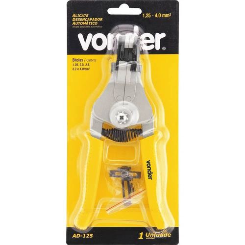 Alicate Desencapador Autom. Ad-125 - Vonder