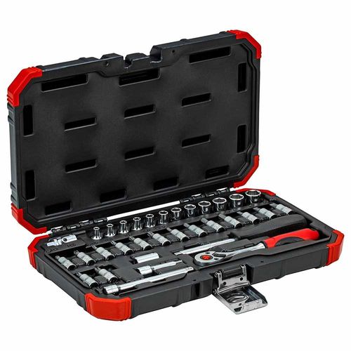 Jogo de Soquete 1/4" - 33 Pc – Gedore Red