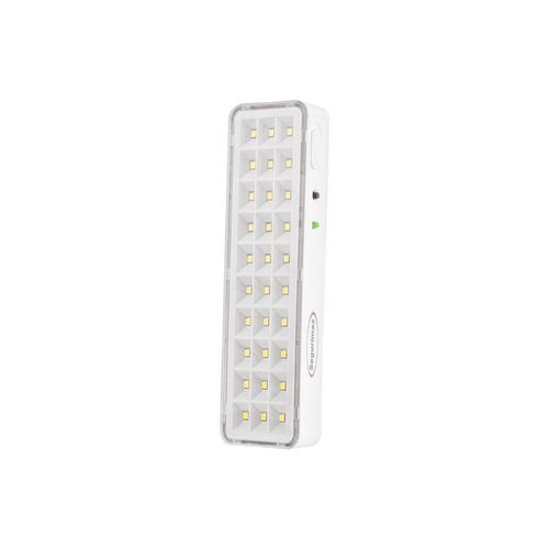 Luminária Emergência Bivolt 30 Led 1w Autonomia 5hrs Slim 36004 - Segurimax