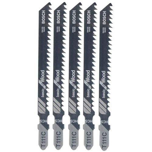 Lâmina Serra Tico Tico T111C C/ 5 Peças Ref. 2608667300 - Bosch