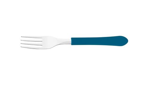 Garfo Mesa Inox Leme Azul Tramontina